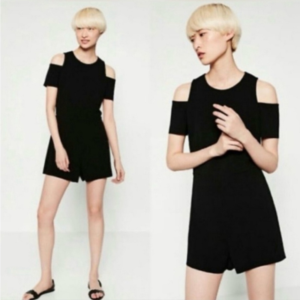 Zara Elegant Black Romper